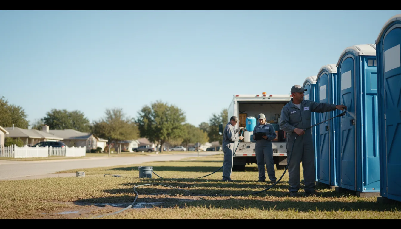 Long-Term Portable Toilet Rental in Teeds Grove, IA near me